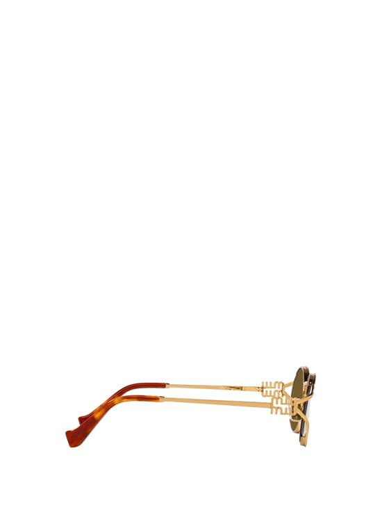 26FW 미우미우 선글라스 MU 52YS 7OE01T BRASS GOLD - MIU MIU