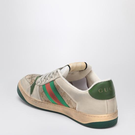 25FW 구찌 스크리너 GG 캔버스 디스트레스드 스니커즈 5465519Y920 Multicolor - GUCCI
