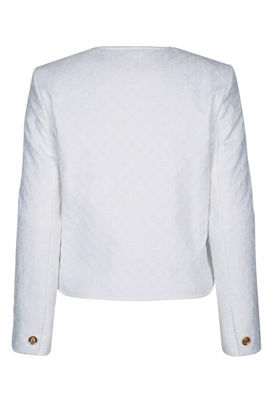 25SS 셀린느 첼시 자켓 퀼티드 RV0800536 CAY4 WHITEIVORY - CELINE