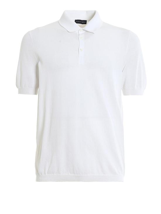 25FW 파올로 피오릴로 폴로 티셔츠 5711920615002 White