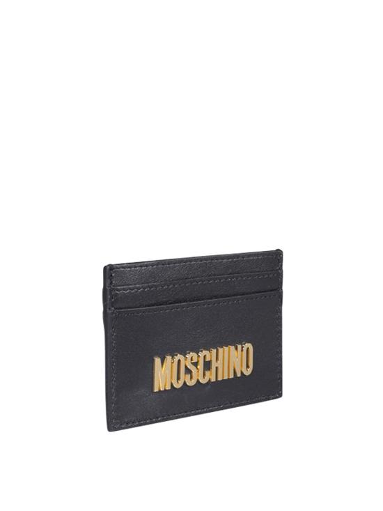  모스키노 카드지갑 813280013555 Black - MOSCHINO