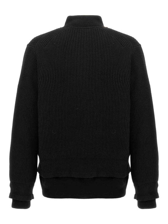 25FW 사카이 집업 니트 2403452M001 Black - SACAI