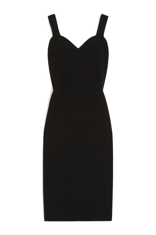 25FW 막스마라 미디 원피스 2521326021600 008 Black