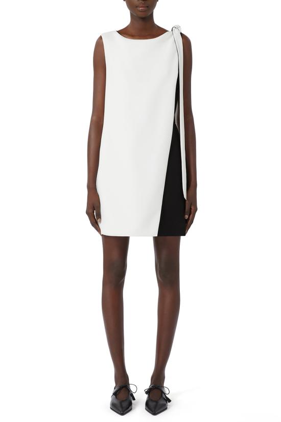 25FW 막스마라 숏 원피스 2521226027600 012 White - MAX MARA