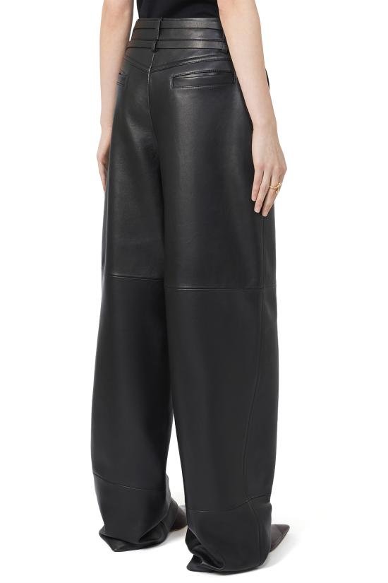 25FW 스포트막스 팬츠 2522436011600 001 Black - SPORTMAX