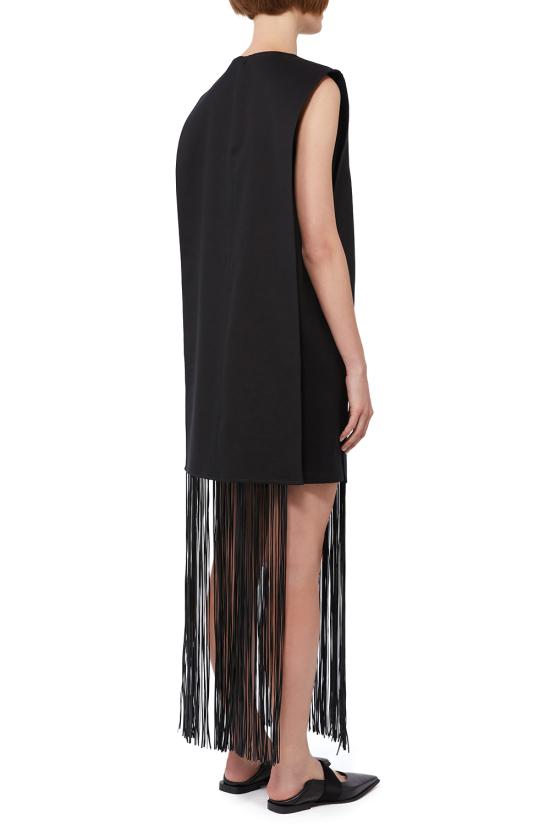 25FW 스포트막스 미디 원피스 2522226021600 003 Black - SPORTMAX