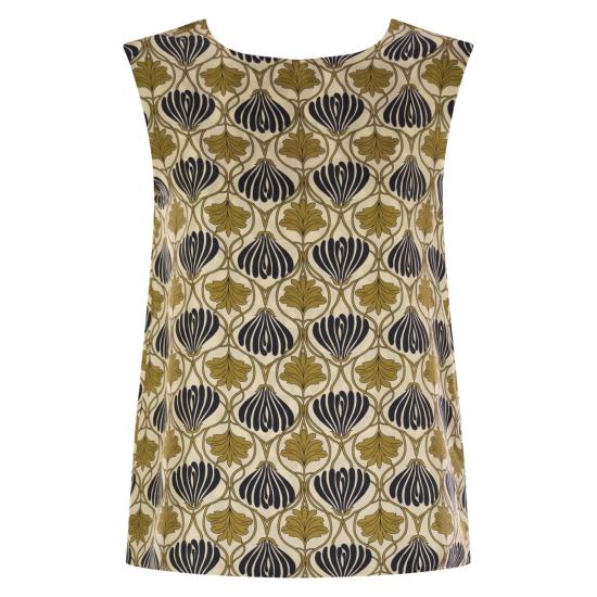 25FW 에스막스마라 민소매 티셔츠 2529166012600 MUSTARD