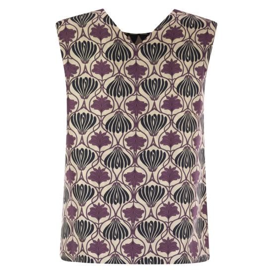 25FW 에스막스마라 민소매 티셔츠 2529166012600 PURPLE - 'S MAX MARA