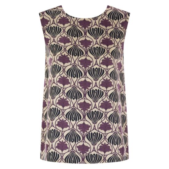 25FW 에스막스마라 민소매 티셔츠 2529166012600 PURPLE