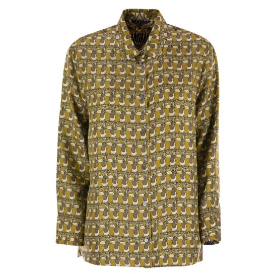 25FW 에스막스마라 블라우스/셔츠 2529116052600 MUSTARD