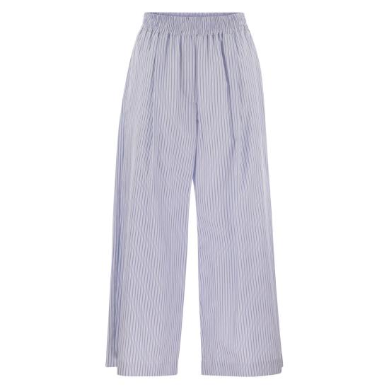 25FW 위켄드막스마라 스트레이트 팬츠 2525136021600 LIGHT BLUE