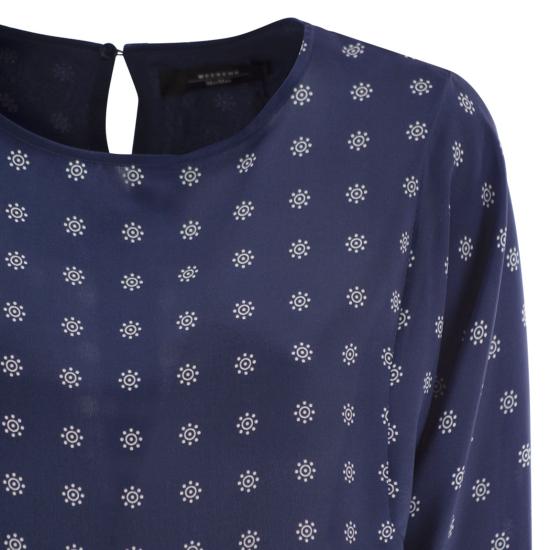 25FW 위켄드막스마라 블라우스 2525116101600 BLUE - WEEKEND MAX MARA