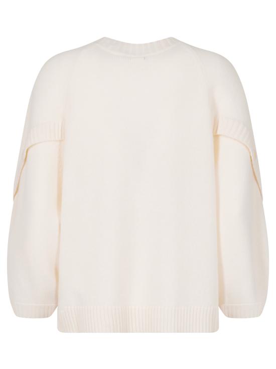 25FW 막스마라 스웨터 AMPEX 001 BIANCO - MAX MARA