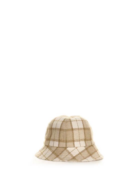  헬렌카민스키 버킷햇 HAT51630CREAMCHECK Beige - HELEN KAMINSKI
