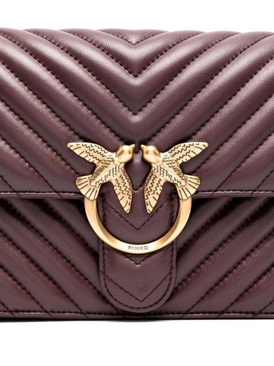 25FW 핑코 가방 100941 A0GKL86Q Brown - PINKO