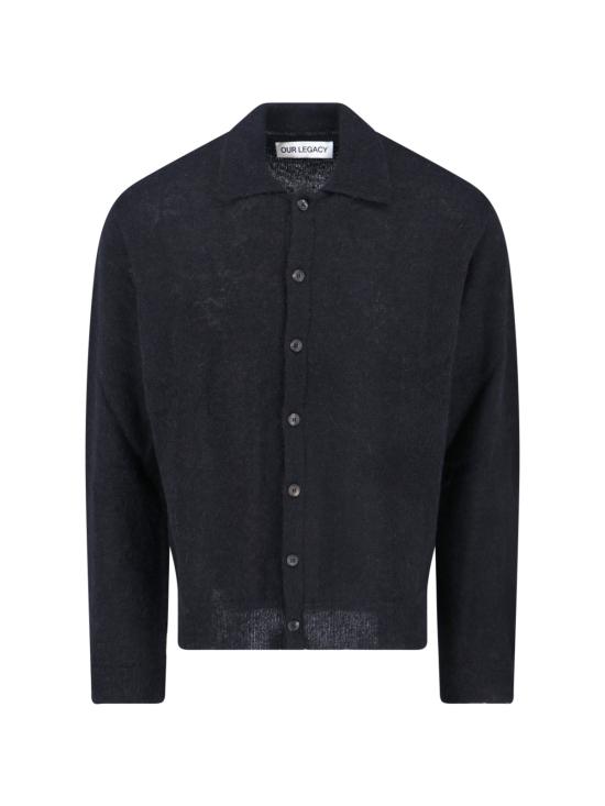 25FW 아워레가시 폴로 티셔츠 M4213ECFSE BLACK FUZZY ALPACA Black