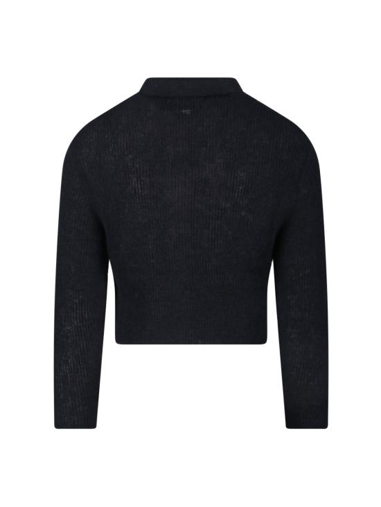 25FW 아워레가시 스웨터 W4233MB BLACK FUZZY ALPACA Black - OUR LEGACY