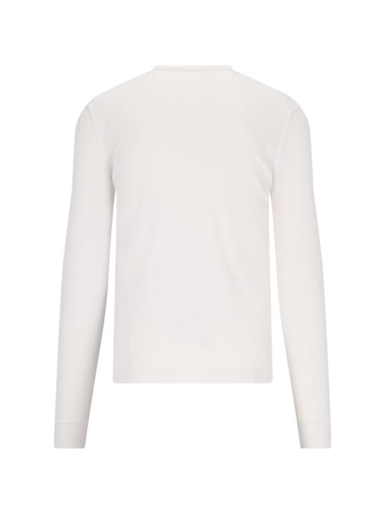  톰포드 긴팔 티셔츠 JHL005 JMT003F23 AW003 White - TOMFORD