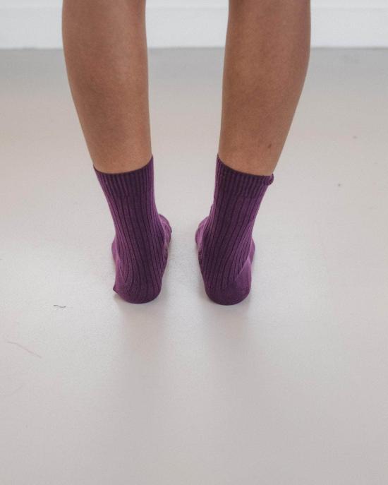  베이스레인지 양말 리브 오버 앵클 - BASERANGE