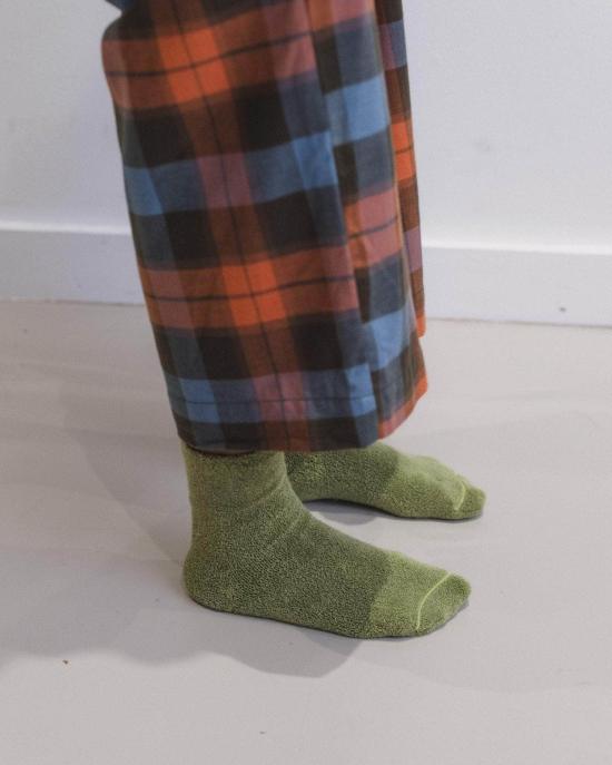  베이스레인지 양말 Baserange 버클 오버앵클 - BASERANGE