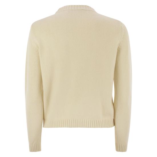 25FW 위켄드막스마라 NESPOLA 네스폴라 코튼 코르도네 스웨터 2525366171600 IVORY - WEEKEND MAX MARA
