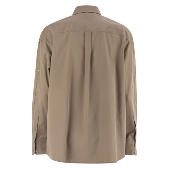 25FW 위켄드막스마라 블라우스/셔츠 2525196011600 LIGHT BROWN - WEEKEND MAX MARA