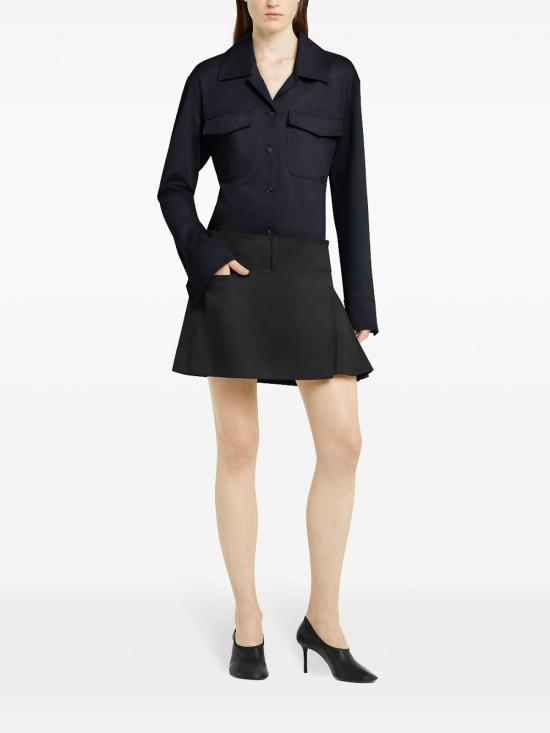 25SS 쿠레쥬 블라우스 125CCH074PL01787075 Dark Blue - COURREGES