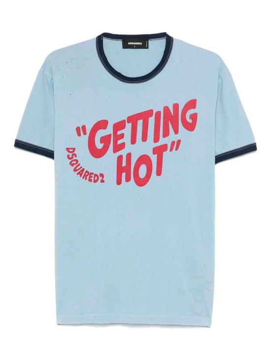 25SS 디스퀘어드2 반팔 티셔츠 S74GD1388D20035472 Light Blue