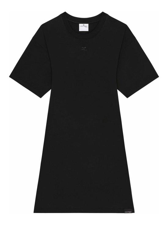  쿠레쥬 미디 원피스 125JRO537JS01079999 Black