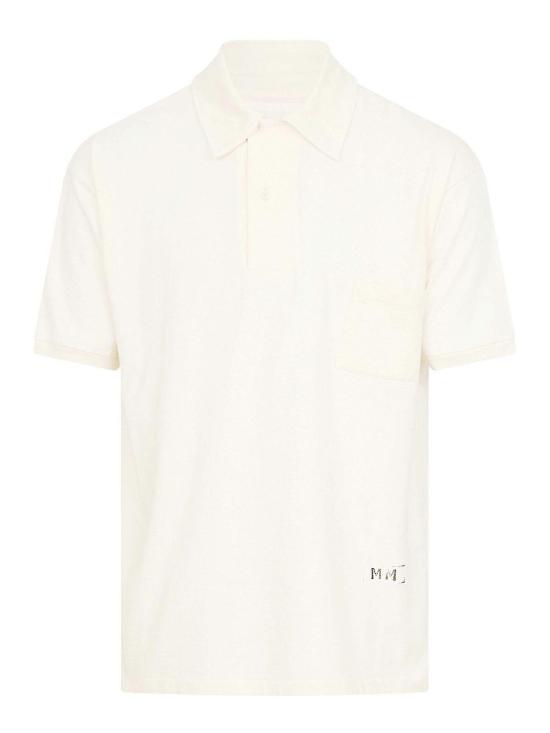 25SS 마르지엘라 폴로 티셔츠 S50GL0060M20061102 Light Beige