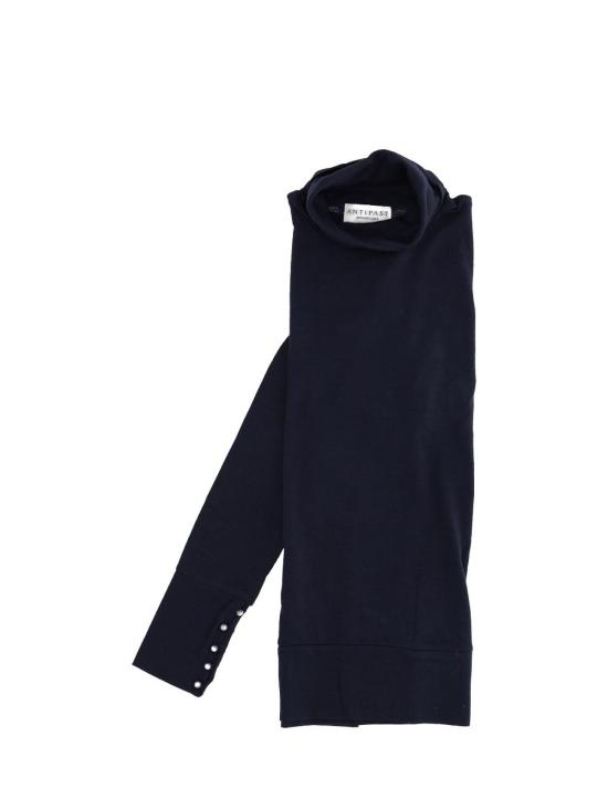 26SS 안티파스티 긴팔 티셔츠 KNT210BNAVY Dark Blue - ANTIPAST