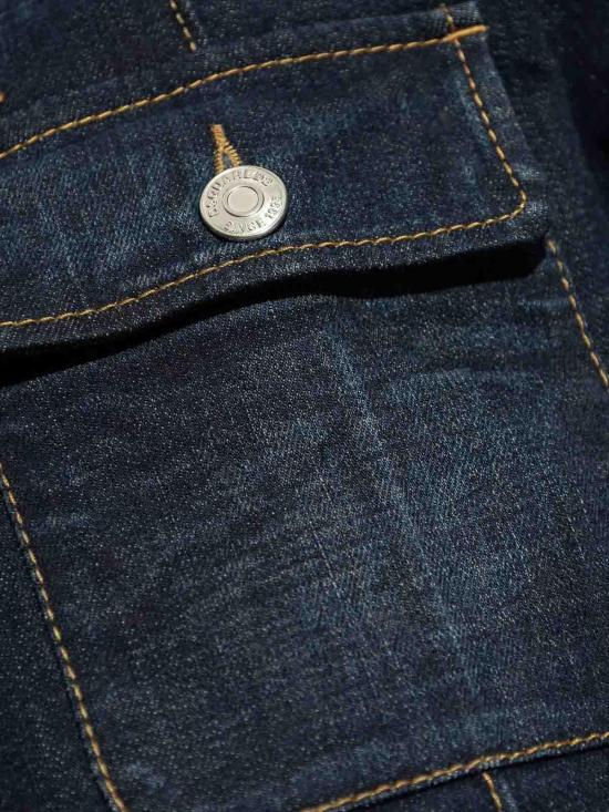  디스퀘어드2 데님 자켓 S74AM1551S30664470 Dark Blue - DSQUARED2