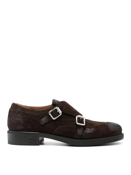 25FW 미우미우 로퍼 5E039EFM0300B2F0003 Dark Brown