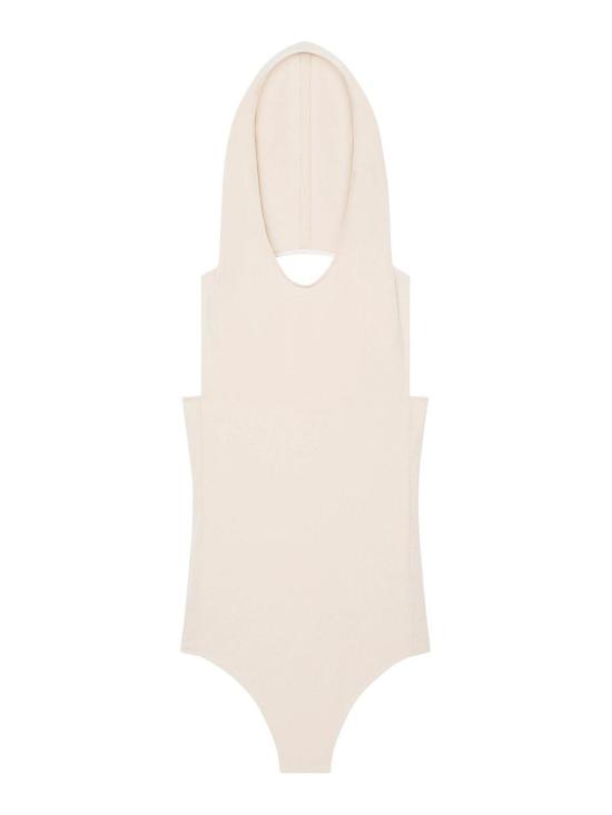  쿠레쥬 바디수트 티셔츠 424JBD108PL01591062 Beige