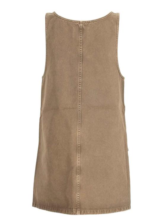  미우미우 미디 원피스 MF5633SOOO1350F0244 Dark Green - MIU MIU