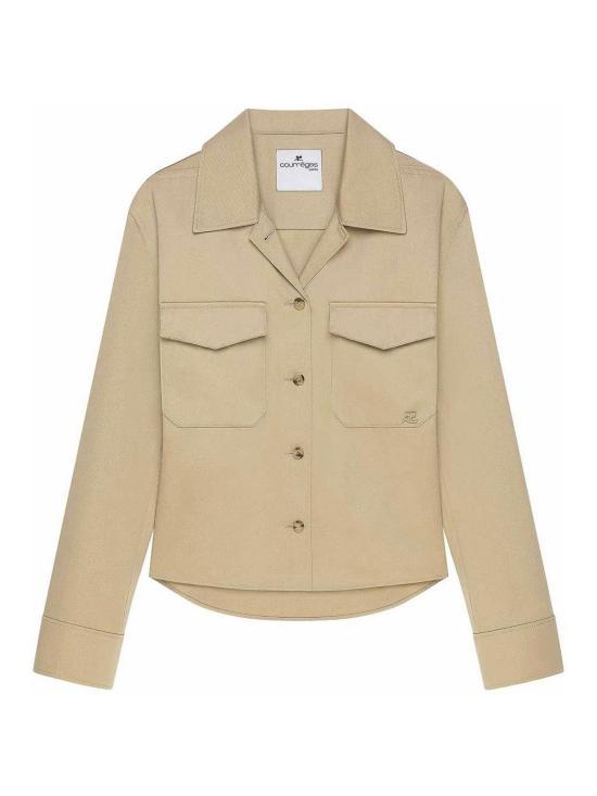 25SS 쿠레쥬 블라우스 125CCH074PL01781005 Beige