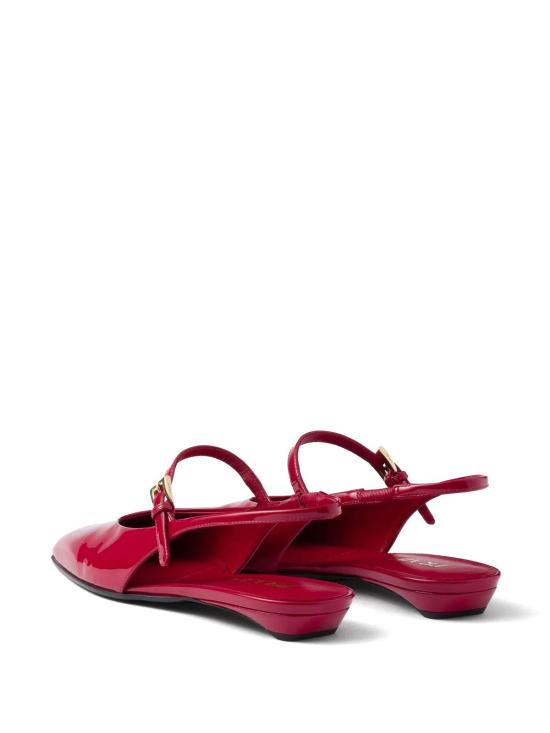 26SS 프라다 플랫 슈즈 1F828NF015069F0E06 Red - PRADA