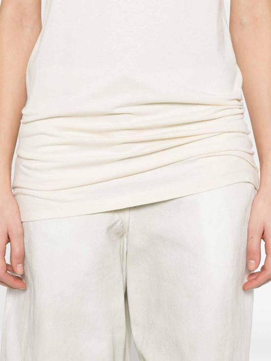  릭 오웬스 반팔 티셔츠 RP01E7203JNC21 Beige - RICK OWENS