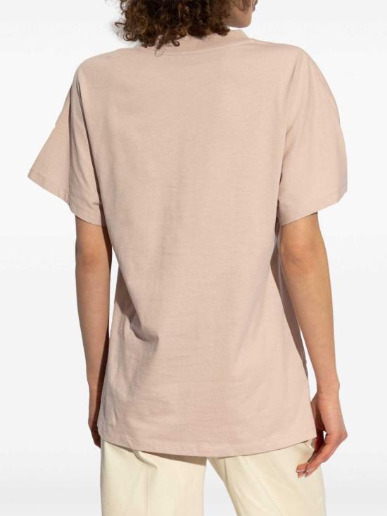  몽클레어 반팔 티셔츠 K10938C0000389AUO529 Beige - MONCLER