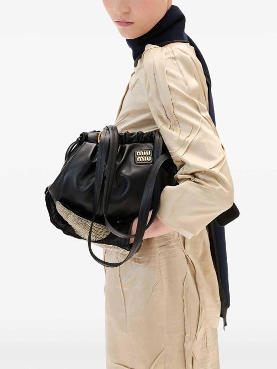 25FW 미우미우 미디 스커트 MF5558SOOO15UKF0F24 Dark Beige - MIU MIU