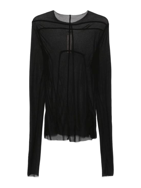 26SS 릭 오웬스 긴팔 티셔츠 RU01E5271JCR09 Black