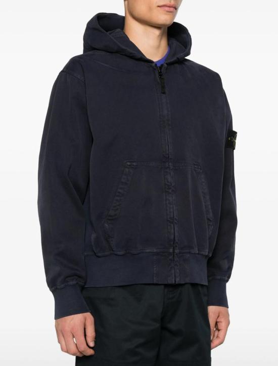 25FW 스톤 아일랜드 후드 티셔츠 K2S156100017S0184V0126 BLUE - STONE ISLAND