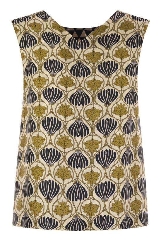 25FW 에스막스마라 민소매 티셔츠 2529166012600 005 Orange - 'S MAX MARA