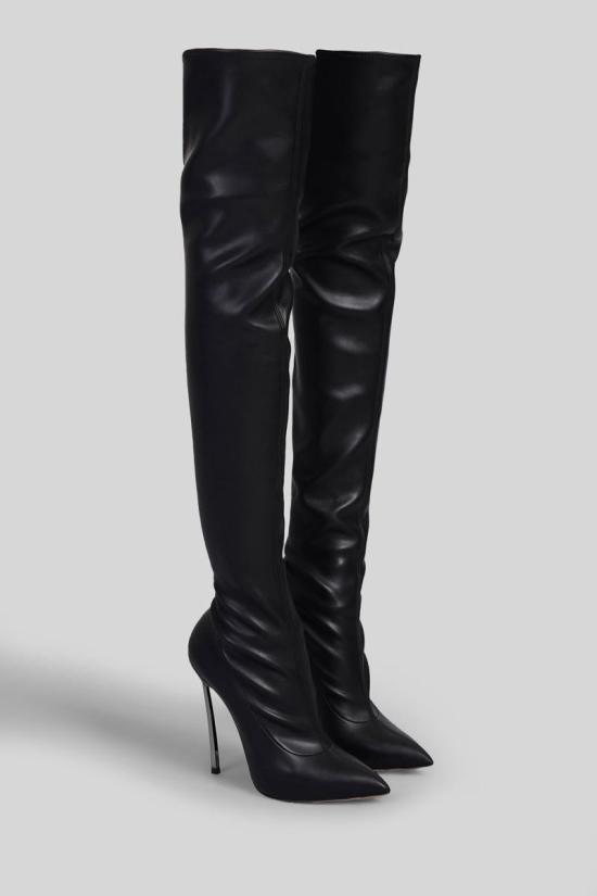 25FW 카사데이 부츠 403392 1T068Y120MC2274 Black - CASADEI