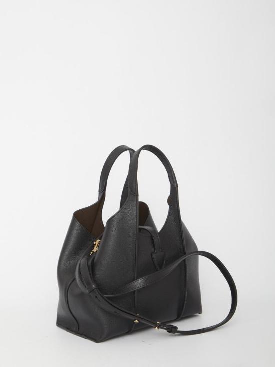 25FW 토즈 토트백 38600351 XBWTSBA9100 Q8E B999 Black - TODS