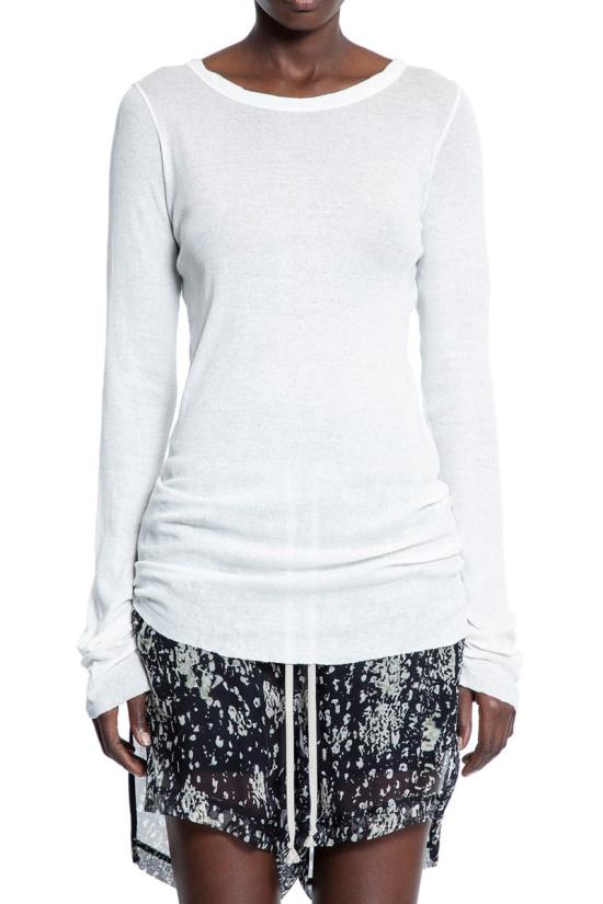 26SS 릭 오웬스 긴팔 티셔츠 RP01E7202MR 11 Beige