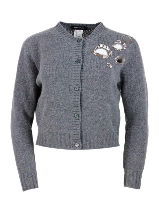 25FW 파비아나 필리피 가디건 MAD215F057L537 8185 Grey