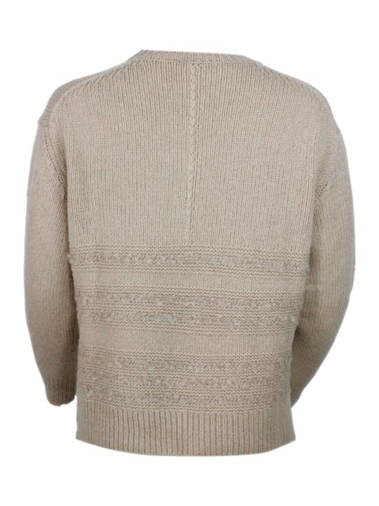 25FW 파비아나 필리피 스웨터 MAD215F113L501 1236 Beige - FABIANA FILIPPI