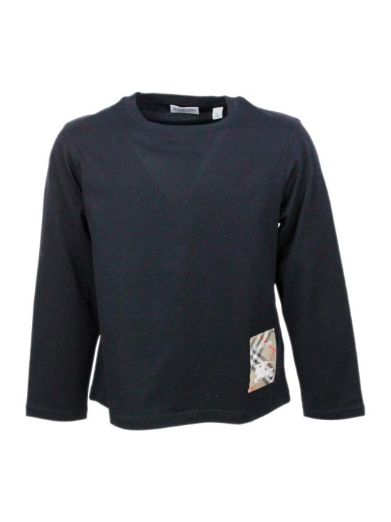 25FW [키즈] 버버리 티셔츠 8112458 1004 Black