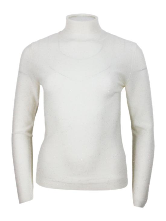 25FW 파비아나 필리피 터틀넥 MAD215F068L557 0142 White